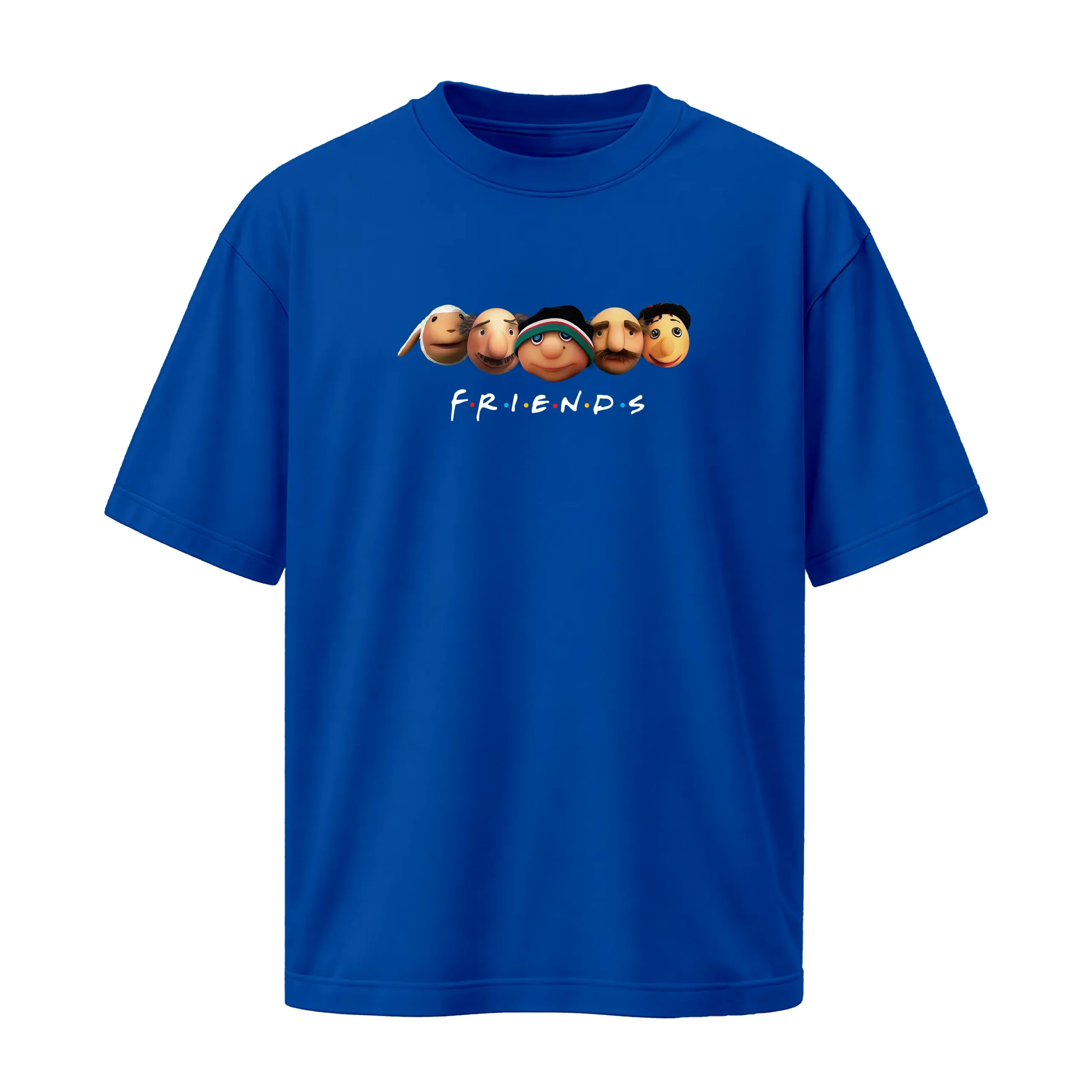 friends-cotton-dark-blue-tshirt