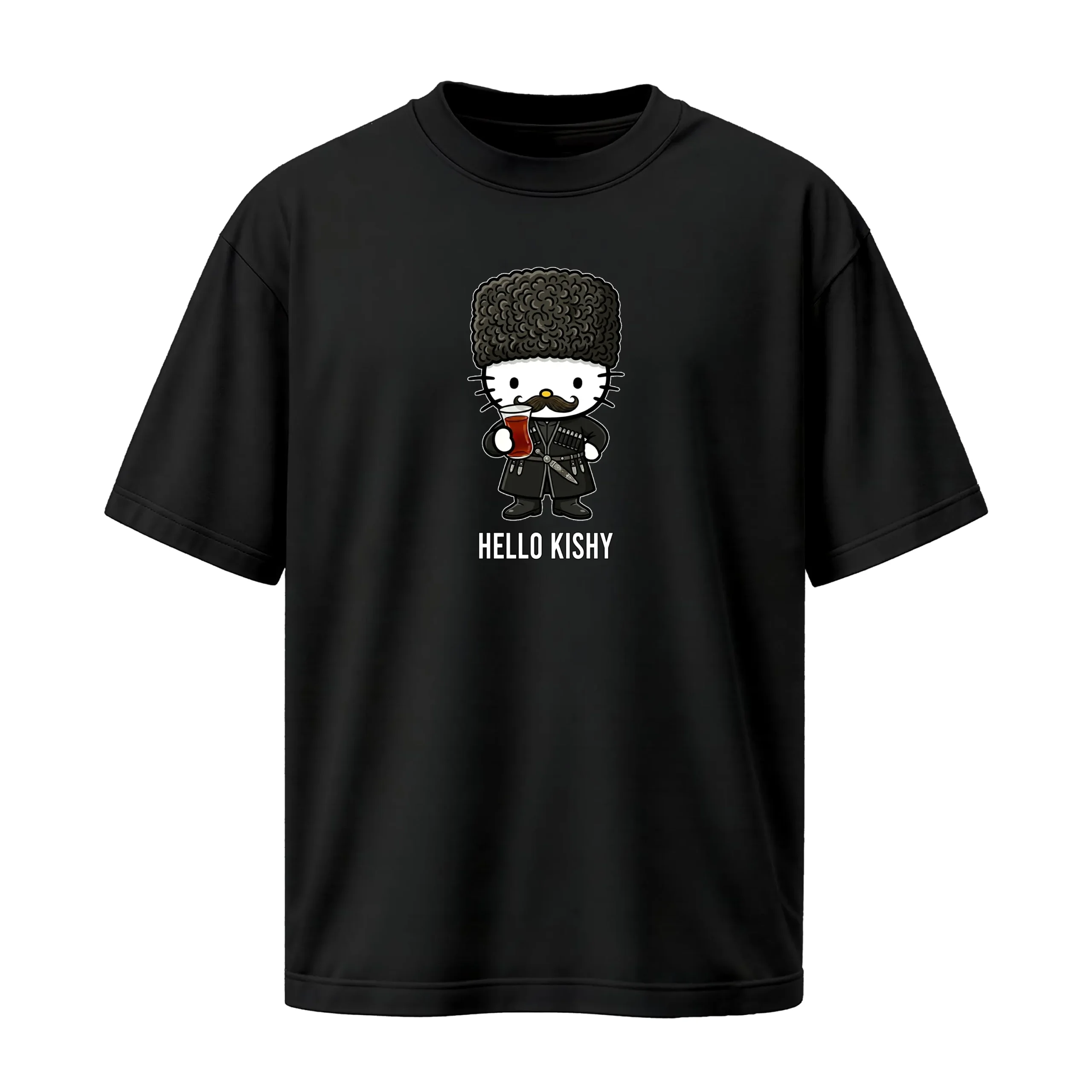 hello-kishy-cotton-black-tshirt
