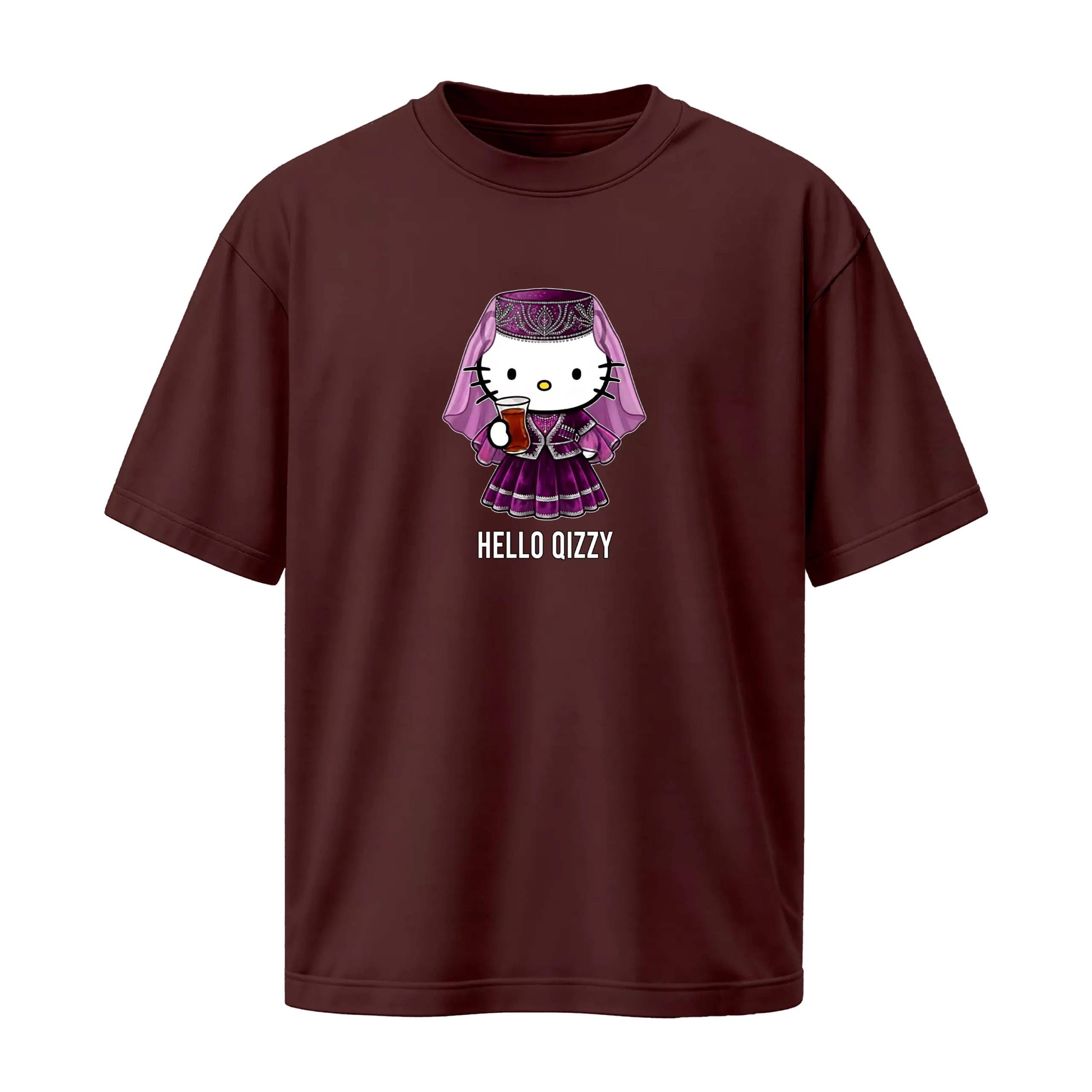 hello-qizzy-cotton-maroon-tshirt