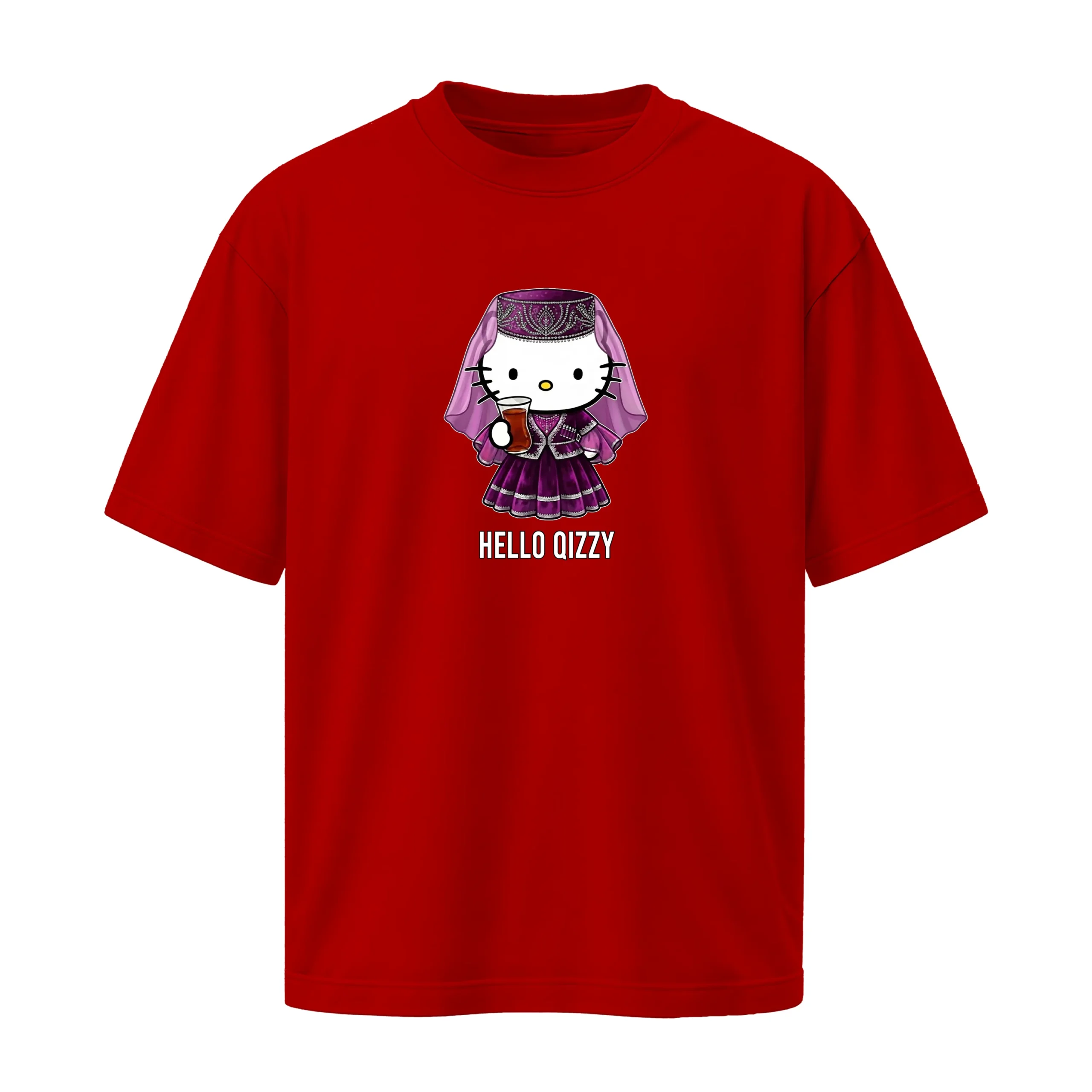hello-qizzy-cotton-red-tshirt