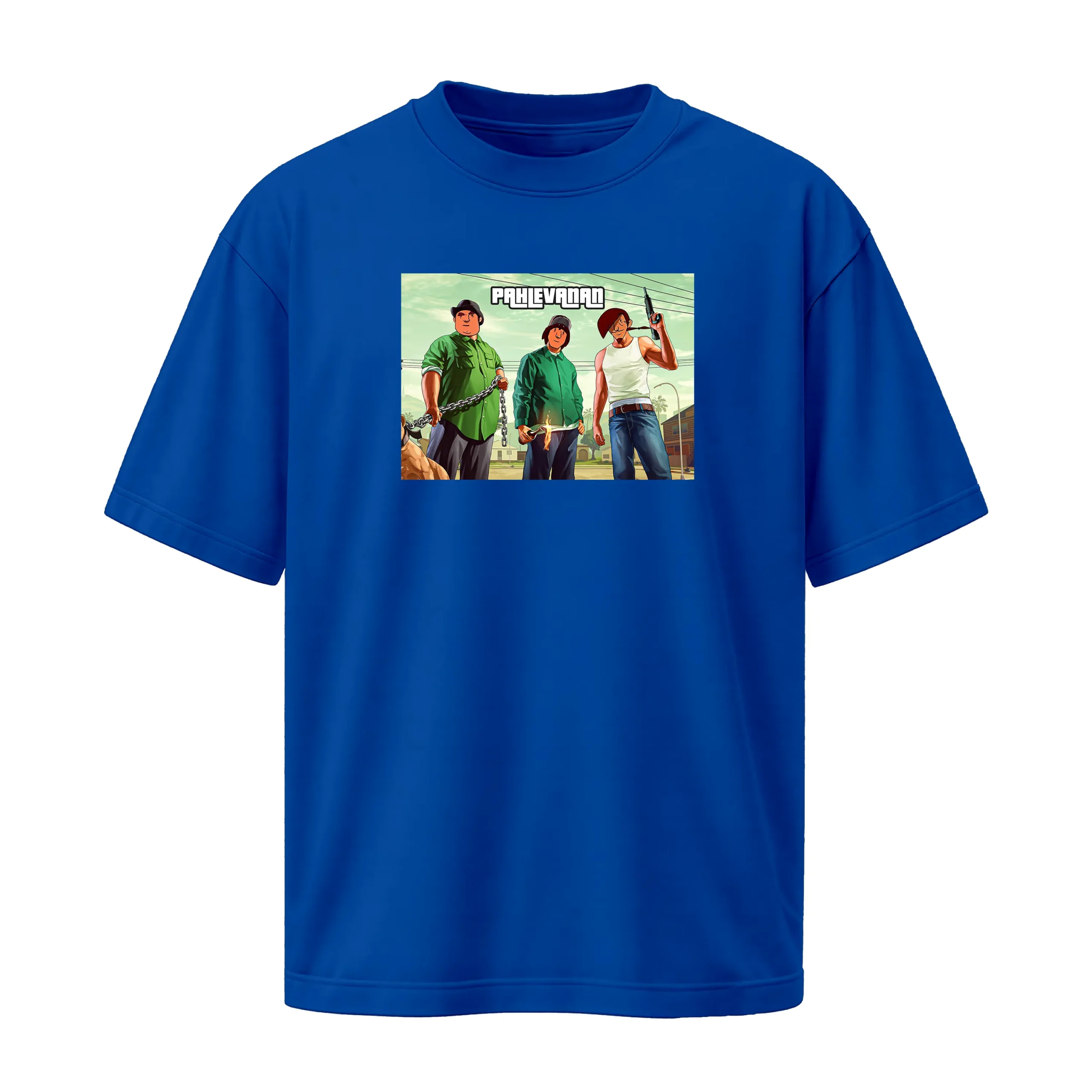 pahlevanan-cotton-dark-blue-tshirt