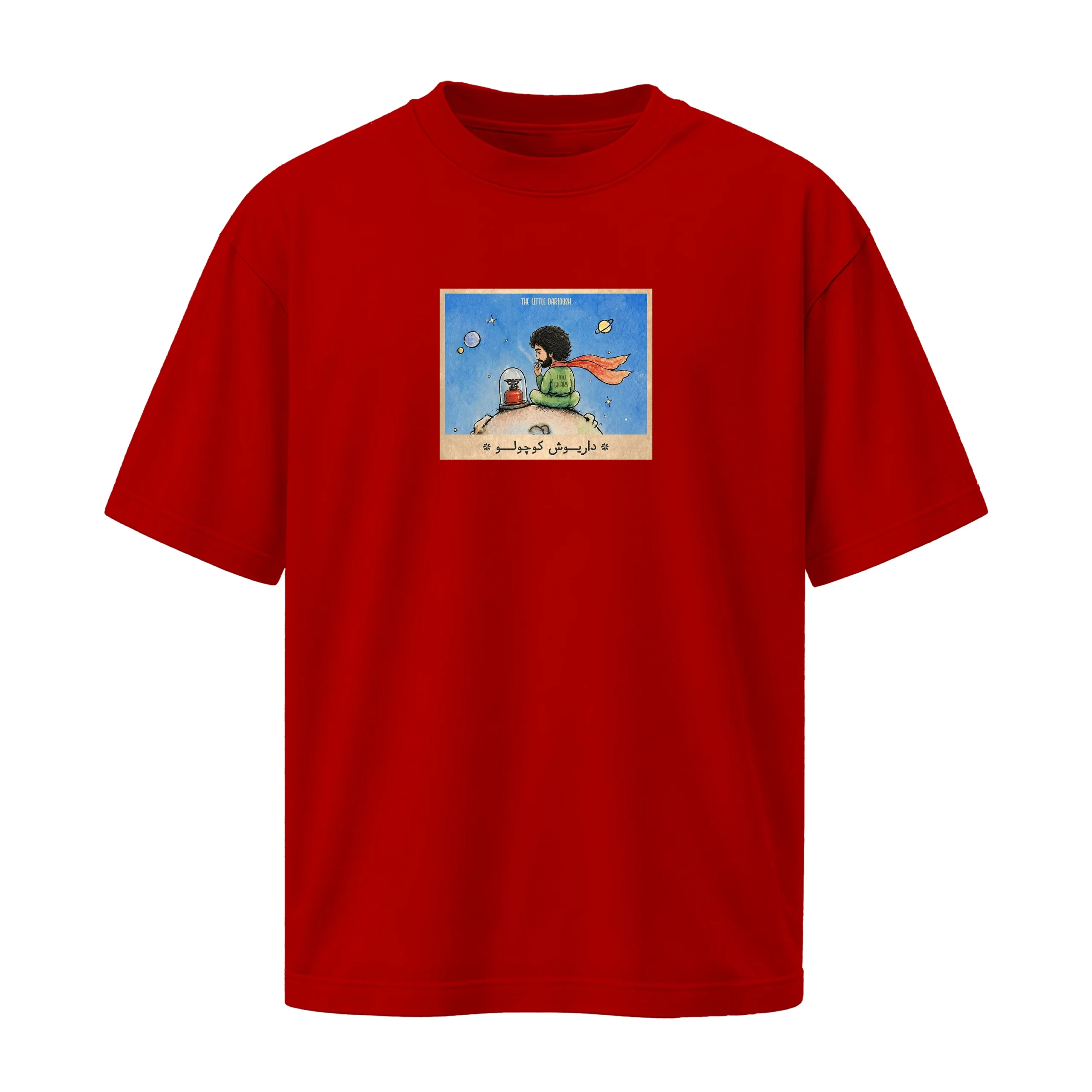 little-darioush-red-tshirt