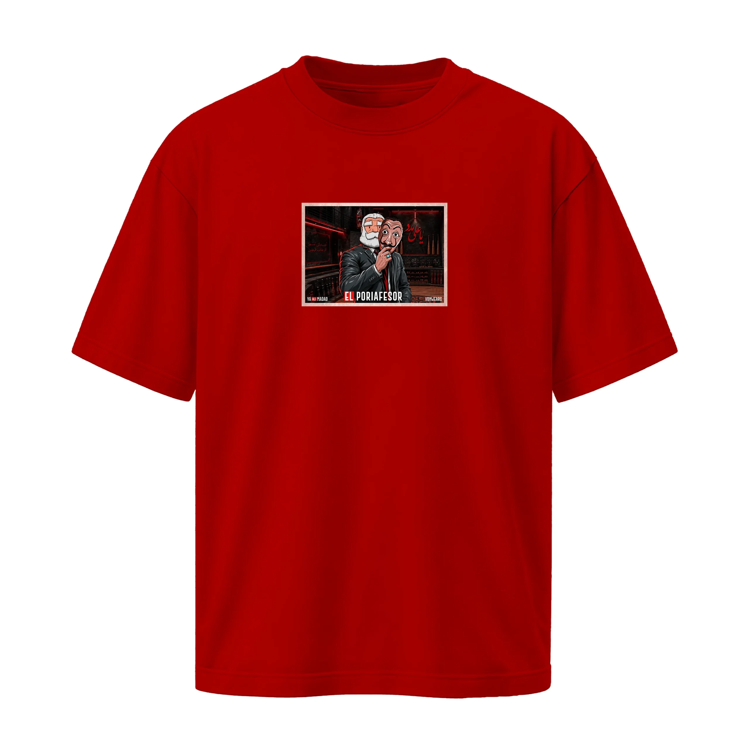 poriafesor-red-tshirt